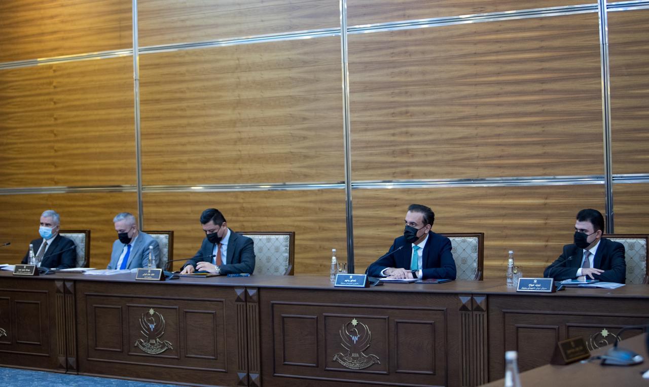 حكومه‌تی هه‌رێم پرسی به‌ به‌ڵگه‌كردنی تاوانه‌كانی داعش و په‌یڕه‌وی مافی زیندانیانی سیاسی و میراتگرانی ئه‌نفالكراوان و شه‌هیدانی تاوتوێكرد